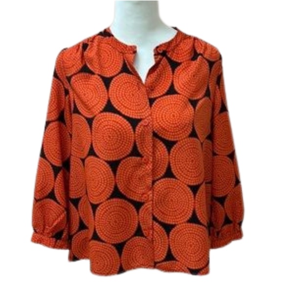 2 for $10 BUNDLE SALE  Collective Concepts blouse. Fall colors! Size small - Picture 1 of 4